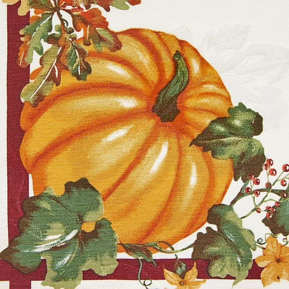 new Autumn Medley Pumpkin Damask 60